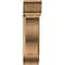 Ekena Millwork Funston Traditional Rough Sawn Bracket w/ Offset Brace, Western Red Cedar, 8"W x 26"D x 30"H BKT0806X26X30FST01RWR - alternate 2